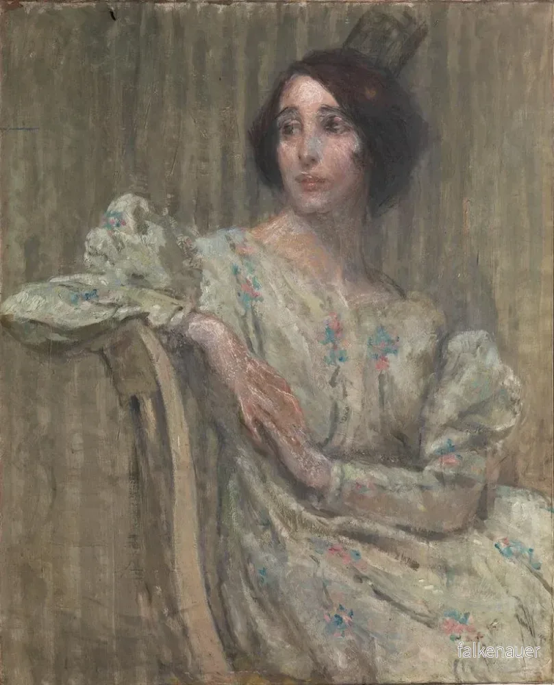 Målning Señorita espagnole - Alice Pike Barney | Konsttryck - Bild 2