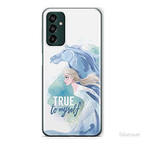 ERT GROUP mobiltelefonfodral för Samsung M13 4G originalt och officiellt licensierat Disney mönster Elsa 012 optimalt anpassad till formen på mobiltelefonen, fodral tillverkad av TPU plast 5905511323899