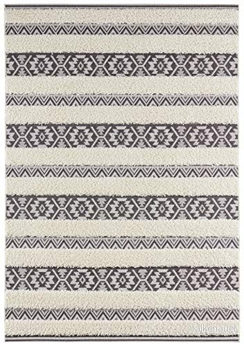 Mint Rugs inomhus och utomhus vintage handira matta Temara 160x230 cm Kräm svart 4260648236162