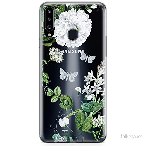 ERT GROUP mobiltelefonfodral för Samsung A20S originalt och officiellt licensierat Babaco mönster Flowers 030 optimalt anpassad till formen på mobiltelefonen, gedeeltelijk transparant 5905131278340