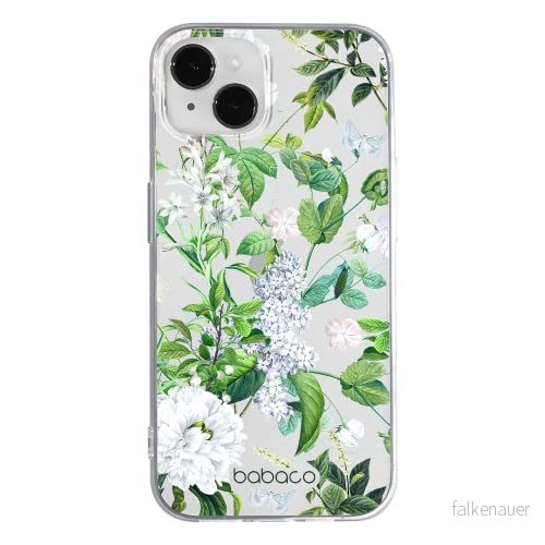 ERT GROUP mobiltelefonfodral för Apple Iphone 14 originalt och officiellt licensierat Babaco mönster Flowers 038 optimalt anpassad till formen på mobiltelefonen, gedeeltelijk transparant 5905131886361