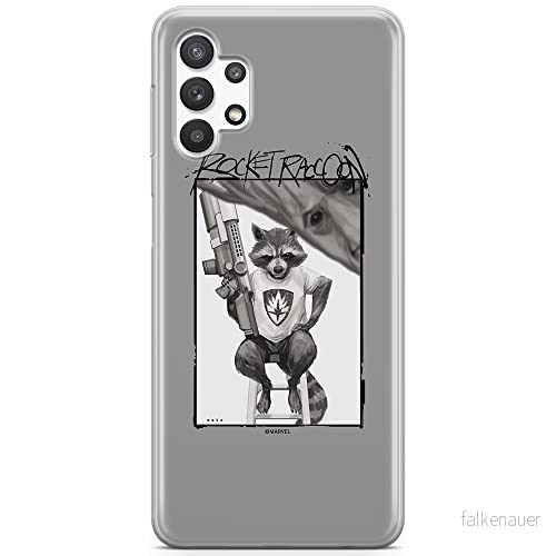 ERT GROUP mobiltelefonfodral för Samsung A32 5G originalt och officiellt licensierat Marvel mönster Rocket 004 optimalt anpassad till formen på mobiltelefonen, fodral tillverkad av TPU plast 5903040050057