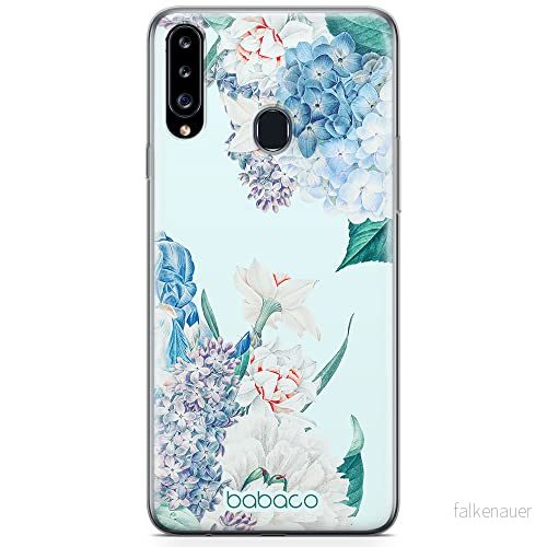 ERT GROUP mobiltelefonfodral för Samsung A20S originalt och officiellt licensierat Babaco mönster Flowers 027 optimalt anpassad till formen på mobiltelefonen, fodral tillverkad av TPU plast 5905131266781