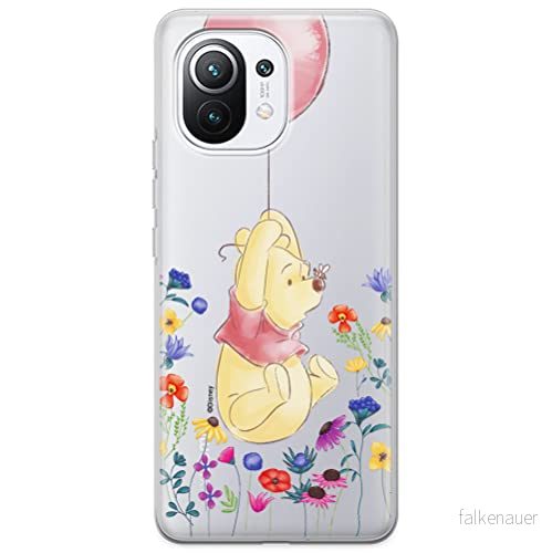 ERT GROUP mobiltelefonfodral för Xiaomi 11 originalt och officiellt licensierat Disney mönster Winnie the Pooh and friends 028 anpassad till formen på mobiltelefonen, gedeeltelijk transparant 5903537096223
