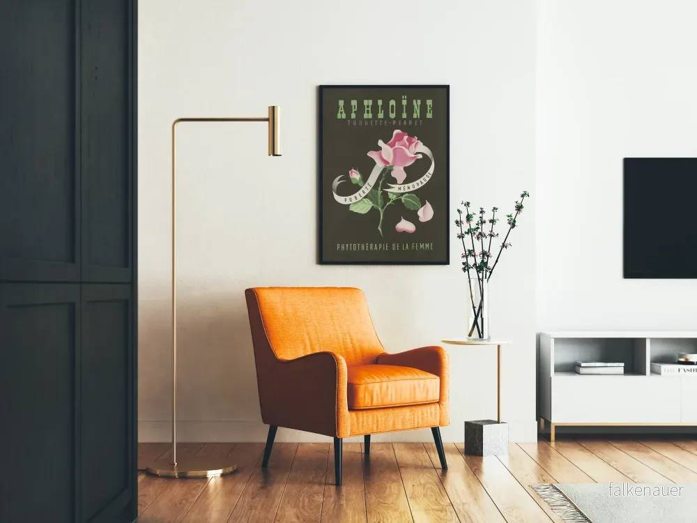 Vintageposter Aphloïne - Kvinnans växtbaserade behandling - Bild 2
