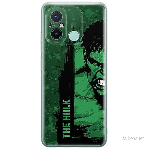 ERT GROUP mobiltelefonfodral för Xiaomi REDMI 12C/ 11A originalt och officiellt licensierat Marvel mönster Hulk 001 anpassad till formen på mobiltelefonen, fodral tillverkad av TPU plast 5905511853969