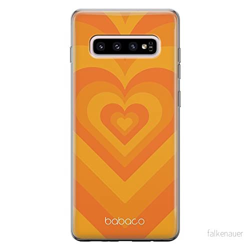 ERT GROUP mobiltelefonfodral för Samsung S10 PLUS originalt och officiellt licensierat Babaco mönster Hearts 007 optimalt anpassad till formen på mobiltelefonen, fodral tillverkad av TPU plast 5904805680168