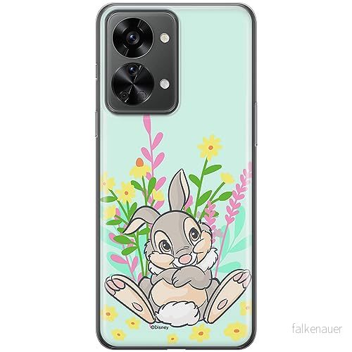 ERT GROUP mobiltelefonfodral för OnePlus NORD 2T 5G originalt och officiellt licensierat Disney mönster Thumper 004 optimalt anpassad till formen på mobiltelefonen, fodral tillverkad av TPU plast 5905795048051