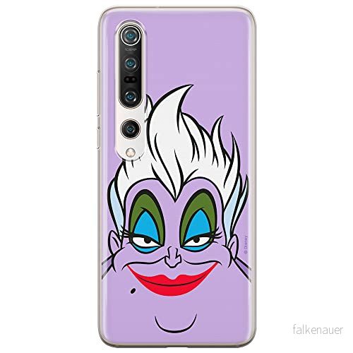 ERT GROUP mobiltelefonfodral för Xiaomi MI 10 / PRO originalt och officiellt licensierat Disney mönster Ursula 002 optimalt anpassad till formen på mobiltelefonen, fodral tillverkad av TPU plast 5903537169019