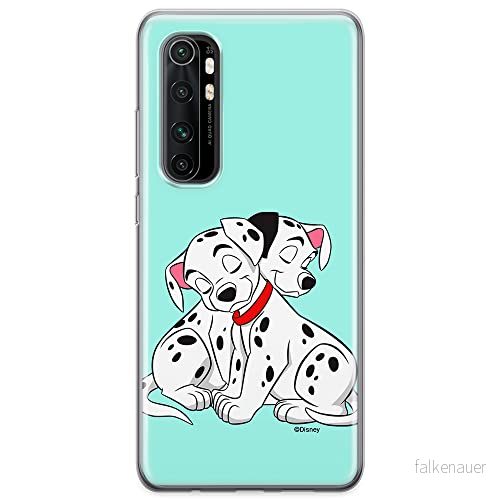 ERT GROUP mobiltelefonfodral för Xiaomi MI NOTE 10 Lite originalt och officiellt licensierat Disney mönster Dalmatians 005 anpassad till formen på mobiltelefonen, fodral tillverkad av TPU plast 5905131171825