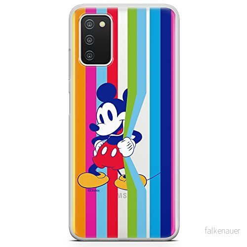 ERT GROUP mobiltelefonfodral för Samsung A03S originalt och officiellt licensierat Disney mönster Mickey 026 optimalt anpassad till formen på mobiltelefonen, gedeeltelijk transparant 5903932989960
