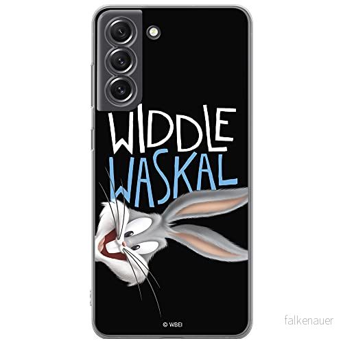 ERT GROUP mobiltelefonfodral för Samsung S21 FE originalt och officiellt licensierat Looney Tunes mönster Bugs 004 optimalt anpassad till formen på mobiltelefonen, fodral tillverkad av TPU plast 5903932987591