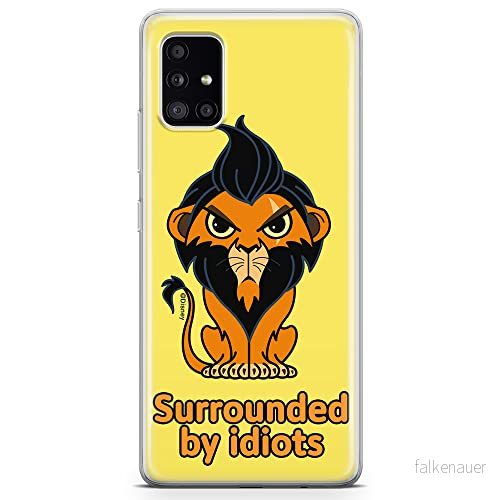 ERT GROUP mobiltelefonfodral för Samsung A51 5G originalt och officiellt licensierat Disney mönster Scar 001 optimalt anpassad till formen på mobiltelefonen, fodral tillverkad av TPU plast 5905131440617