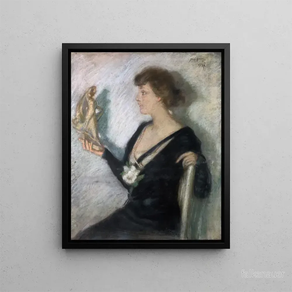 Målning La figure de Tanagra – Alice Pike Barney | Konsttryck Målning La figure de Tanagra – Alice Pike Barney | Konsttryck