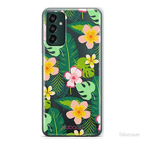 ERT GROUP mobiltelefonfodral för Samsung M13 4G originalt och officiellt licensierat Babaco mönster Flowers 019 optimalt anpassad till formen på mobiltelefonen, gedeeltelijk transparant 5905511332716