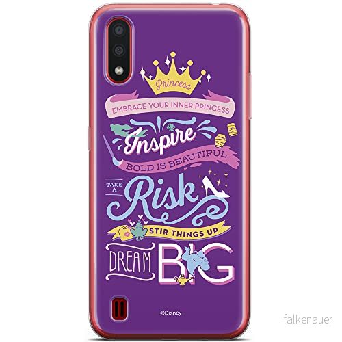 ERT GROUP mobiltelefonfodral för Samsung A01 originalt och officiellt licensierat Disney mönster Princess 003 optimalt anpassad till formen på mobiltelefonen, fodral tillverkad av TPU plast 5904805430053