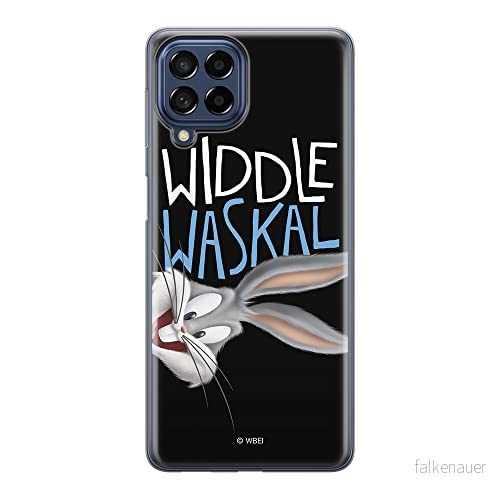 ERT GROUP mobiltelefonfodral för Samsung M33 5G originalt och officiellt licensierat Looney Tunes mönster Bugs 004 optimalt anpassad till formen på mobiltelefonen, fodral tillverkad av TPU plast 5905511343187