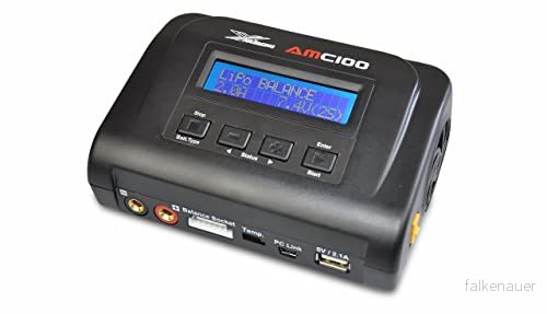 Amewi 28403 AMXRacing multifunktionsladdare AMC100 100 W, 10 A, 1 6S LiXX 4260677959186