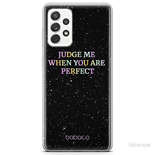 ERT GROUP mobiltelefonfodral för Samsung A72 5G originalt och officiellt licensierat Babaco mönster Judge me 002 optimalt anpassad till formen på mobiltelefonen, fodral tillverkad av TPU plast 5903932903812
