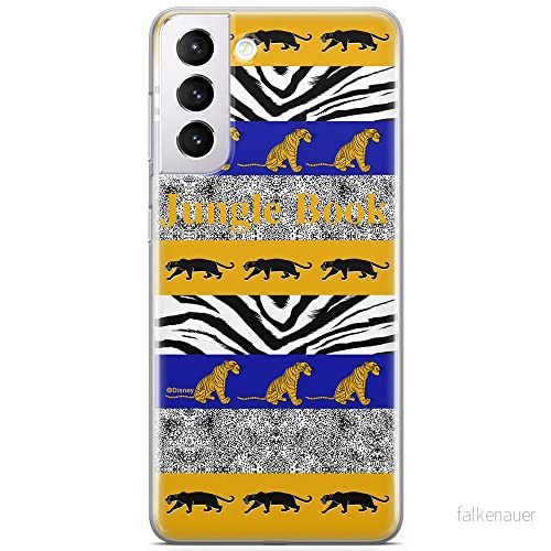 ERT GROUP mobiltelefonfodral för Samsung S21 originalt och officiellt licensierat Disney mönster Jungle Book 001 optimalt anpassad till formen på mobiltelefonen, fodral tillverkad av TPU plast 5903932294071