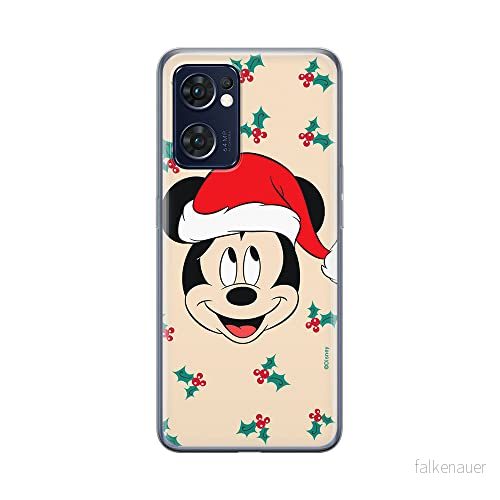 ERT GROUP mobiltelefonfodral för Oppo RENO 7 5G originalt och officiellt licensierat Disney mönster Mickey 040 optimalt anpassad till formen på mobiltelefonen, fodral tillverkad av TPU plast 5905511307813