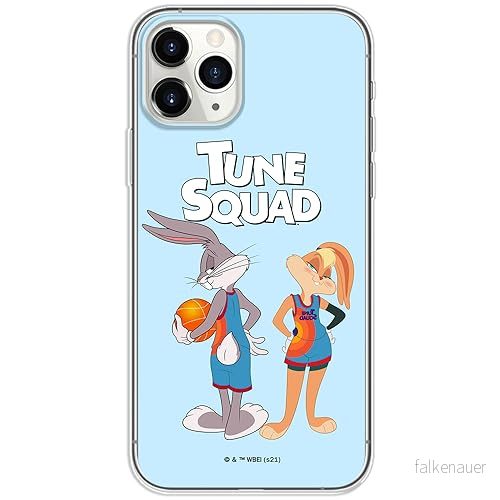 ERT GROUP mobiltelefonfodral för Iphone 11 PRO MAX originalt och officiellt licensierat Looney Tunes mönster Space Jam 022 anpassad till formen på mobiltelefonen, fodral tillverkad av TPU plast 5905511059248