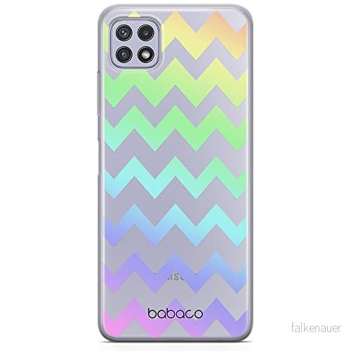 ERT GROUP mobiltelefonfodral för Samsung A22 5G originalt och officiellt licensierat Babaco mönster Zygzak 001 optimalt anpassad till formen på mobiltelefonen, gedeeltelijk transparant 5904805390494