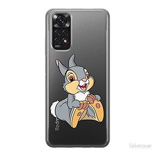 ERT GROUP mobiltelefonfodral för Xiaomi REDMI NOTE 11S 4G / 11 originalt och officiellt licensierat Disney mönster Thumper 002, gedeeltelijk transparant 5905511566913
