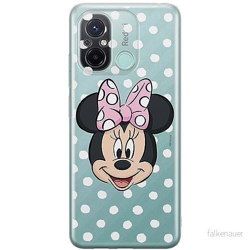 ERT GROUP mobiltelefonfodral för Xiaomi REDMI 12C/ 11A originalt och officiellt licensierat Disney mönster Minnie 057 optimalt anpassad till formen på mobiltelefonen, gedeeltelijk transparant 5905511839604