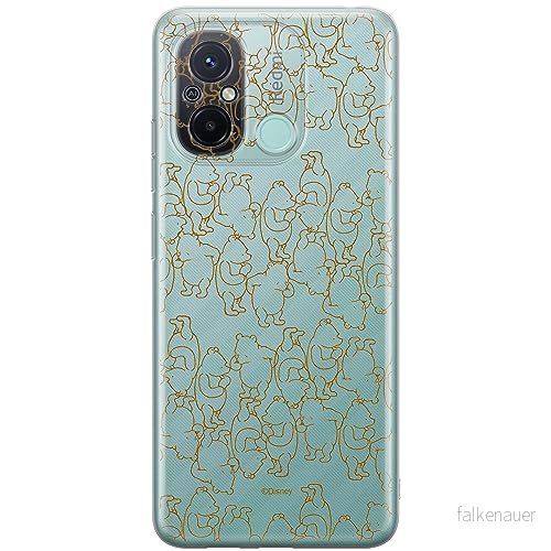 ERT GROUP mobiltelefonfodral för Xiaomi REDMI 12C/ 11A originalt och officiellt licensierat Disney mönster Winnie the Pooh & Friends 005, gedeeltelijk transparant 5905511837358