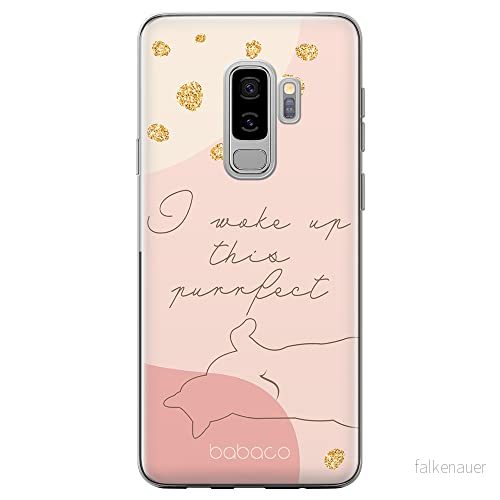 ERT GROUP mobiltelefonfodral för Samsung S9 PLUS originalt och officiellt licensierat Babaco mönster Cats 008 optimalt anpassad till formen på mobiltelefonen, fodral tillverkad av TPU plast 5905131106018