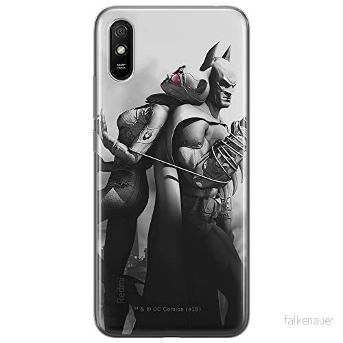 ERT GROUP mobiltelefonfodral för Xiaomi REDMI 9A originalt och officiellt licensierat DC mönster Batman 011 optimalt anpassad till formen på mobiltelefonen, fodral tillverkad av TPU plast 5903040298275