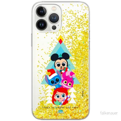 ERT GROUP mobiltelefonfodral för Apple Iphone 11 PRO originalt och officiellt licensierat Disney mönster Friends 001 Vit anpassad till formen på mobiltelefonen, med glitter overflow effekt 5903932091564