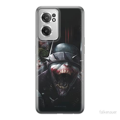 ERT GROUP mobiltelefonfodral för Oneplus NORD CE 2 originalt och officiellt licensierat DC mönster Batman Who Laughs 003 optimalt anpassad till formen på mobiltelefonen, fodral tillverkad av TPU plast 5905511286644