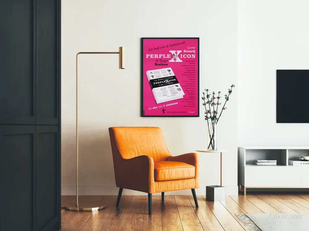 Kunstnärlig poster Perplexicon av Gerrit Komrij och Tysger Boelens - Bild 2