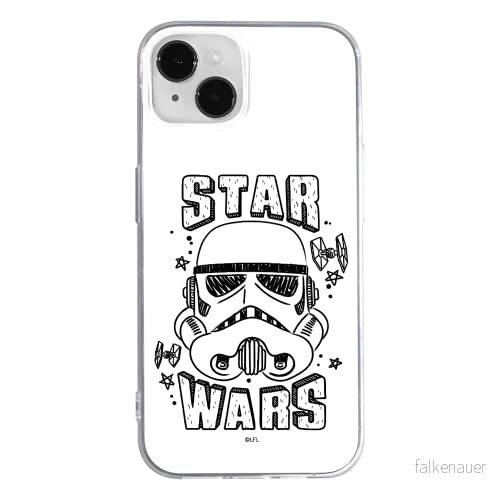 ERT GROUP mobiltelefonfodral för Apple Iphone 14 PLUS originalt och officiellt licensierat Star Wars mönster Stormtrooper 013 anpassad till formen på mobiltelefonen, fodral tillverkad av TPU plast 5905131899293