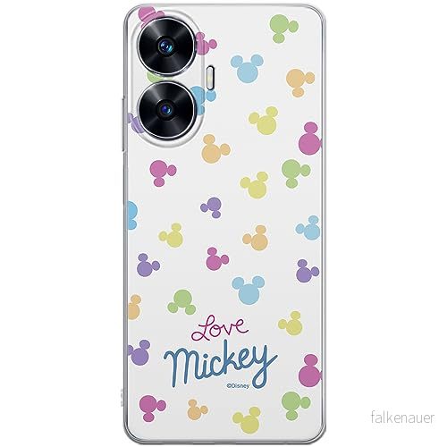 ERT GROUP mobiltelefonfodral för Realme C55 originalt och officiellt licensierat Disney mönster Mickey 017 optimalt anpassad till formen på mobiltelefonen, fodral tillverkad av TPU plast 5905511858315