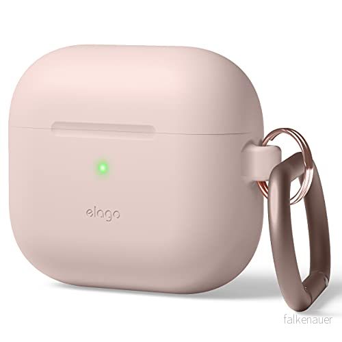 elago AirPods 3 Silicone Hang Case, Ask, Silikon, Rosa 8809788489296