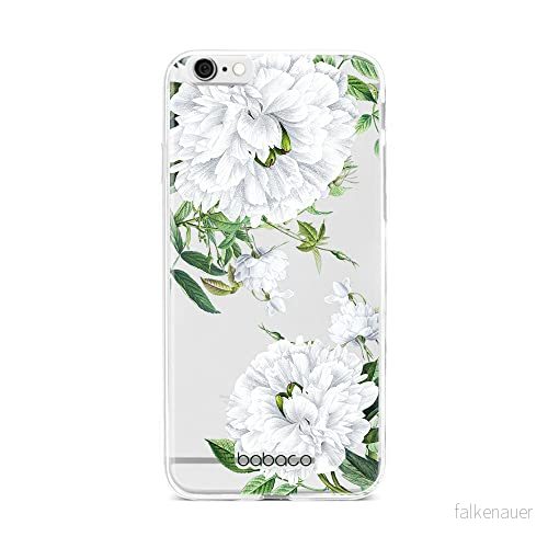 ERT GROUP mobiltelefonfodral för Iphone 6/6S originalt och officiellt licensierat Babaco mönster Flowers 047 optimalt anpassad till formen på mobiltelefonen, gedeeltelijk transparant 5905131332561