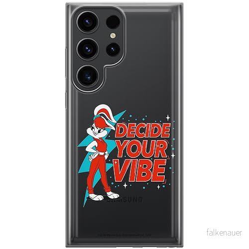 ERT GROUP mobiltelefonfodral för Samsung S23 ULTRA originalt och officiellt licensierat Looney Tunes mönster Lola 007 optimalt anpassad till formen på mobiltelefonen, gedeeltelijk transparant 5905795070090
