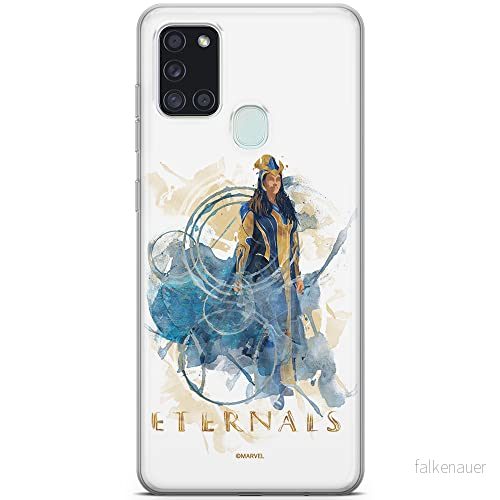 ERT GROUP mobiltelefonfodral för Samsung A21s originalt och officiellt licensierat Marvel mönster Eternals 008 optimalt anpassad till formen på mobiltelefonen, fodral tillverkad av TPU plast 5904805116315