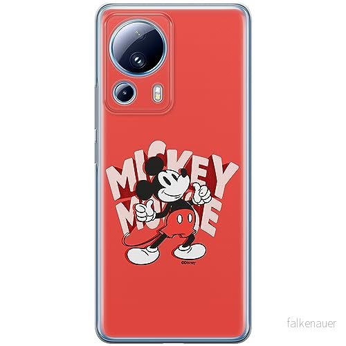 ERT GROUP mobiltelefonfodral för Xiaomi 13 LITE/CIVI 2 originalt och officiellt licensierat Disney mönster Mickey 044 optimalt anpassad till formen på mobiltelefonen, fodral tillverkad av TPU plast 5905511930776