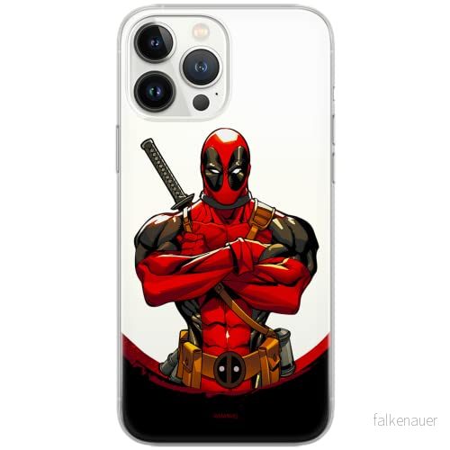ERT GROUP mobiltelefonfodral för Samsung S9 PLUS originalt och officiellt licensierat Marvel mönster Deadpool 006 Vit optimalt anpassad till formen på mobiltelefonen, gedeeltelijk transparant 5902980866704