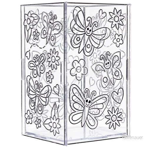 Baker Ross Solfångare blomkruka hantverkskit paket med 3, vår solskydd kit för barn (FC407) 5051174128125