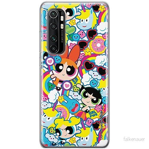 ERT GROUP mobiltelefonfodral för Xiaomi MI NOTE 10 Lite originalt och officiellt licensierat The Powerpuff Girls mönster 041, fodral tillverkad av TPU plast 5905511984175