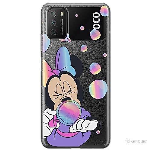 ERT GROUP mobiltelefonfodral för Xiaomi REDMI 9T originalt och officiellt licensierat Disney mönster Minnie 052 optimalt anpassad till formen på mobiltelefonen, gedeeltelijk transparant 5904805595936
