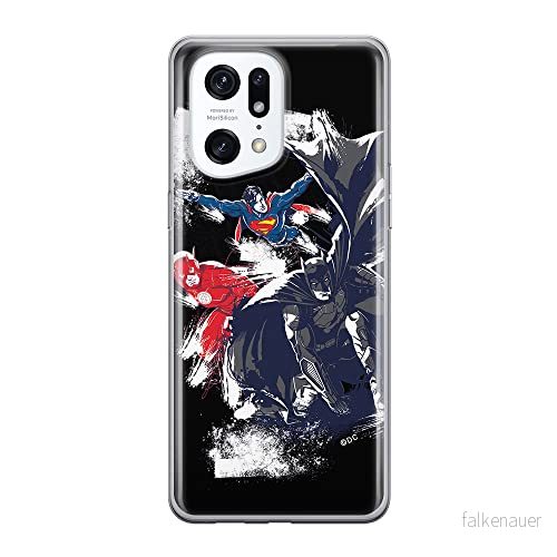 ERT GROUP mobiltelefonfodral för Oppo FIND X5 PRO originalt och officiellt licensierat DC mönster Justice League 002 optimalt anpassad till formen på mobiltelefonen, fodral tillverkad av TPU plast 5905511399481