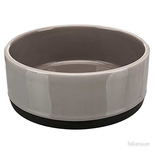 Trixie Ceramic Bowl Non Slip Rubber Ring 750ml 16cm 4047974243619