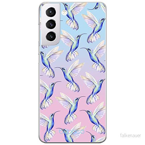 ERT GROUP mobiltelefonfodral för Samsung S21 originalt och officiellt licensierat Babaco mönster Hummingbird 002 optimalt anpassad till formen på mobiltelefonen, fodral tillverkad av TPU plast 5903932298833