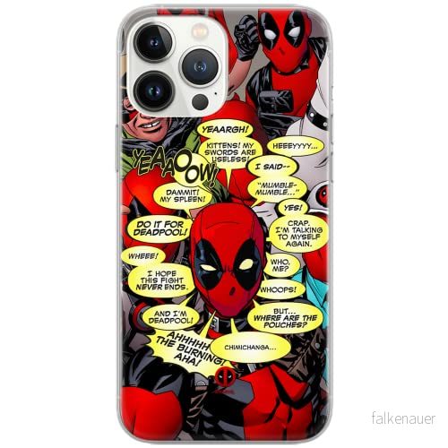 ERT GROUP mobiltelefonfodral för Samsung S9 PLUS originalt och officiellt licensierat Marvel mönster Deadpool 008 Vit optimalt anpassad till formen på mobiltelefonen, fodral tillverkad av TPU plast 5902980871449